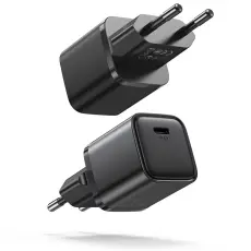 JOYROOM Joyroom 20W USB-C PD QC V&auml;ggladdare Svart - Teknikhallen.se