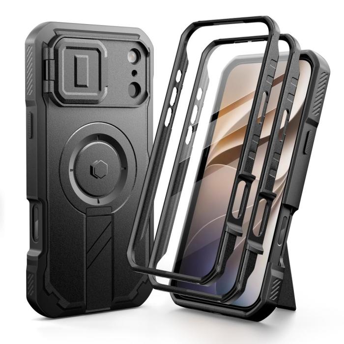 Bild 2, Tech-Protect Tech-Protect iPhone 18 Pro/17 Pro Skal 2-SET MagSafe Kevlar - Teknikhallen.se