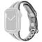  Apple Watch 38/40/41mm CrystalFlex TPU Armband Svart - Teknikhallen.se