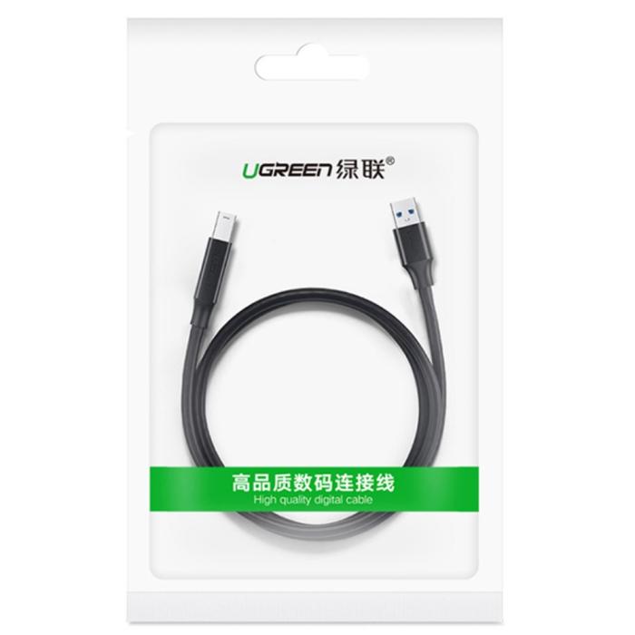 Bild 4, UGREEN UGREEN 1m 5Gbps USB 3.0 Kabel USB-A - 9 pin USB-B Svart - Teknikhallen.se