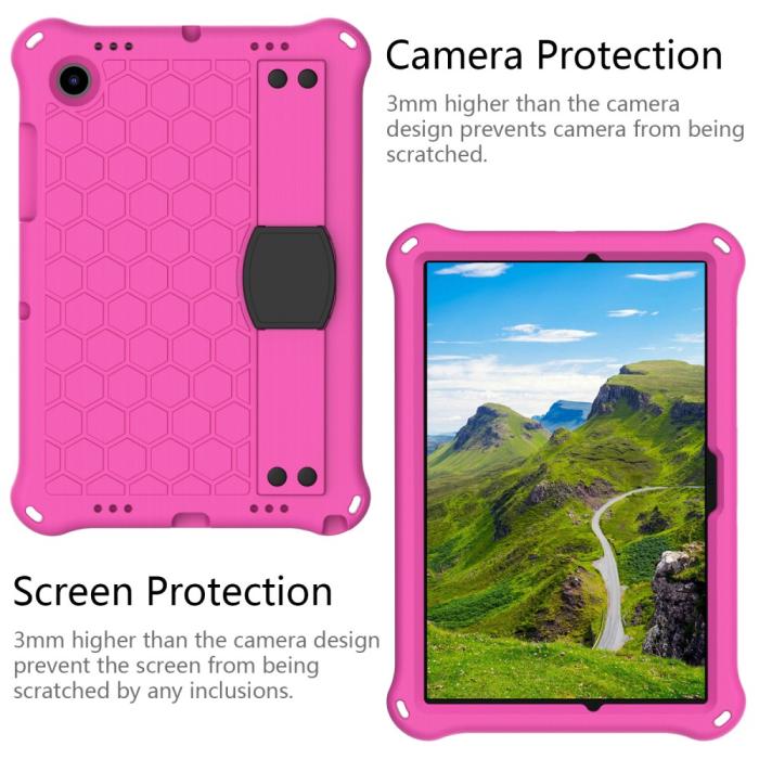 Bild 2,  Galaxy Tab A8 10.5 Skal Honeycomb EVA Shockproof Kickstand - Teknikhallen.se
