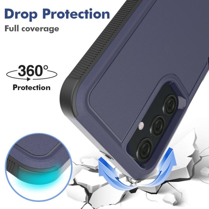 Bild 4,  Samsung Galaxy A25 5G Shockproof Xtreme Skal Mörk Blå - Teknikhallen.se