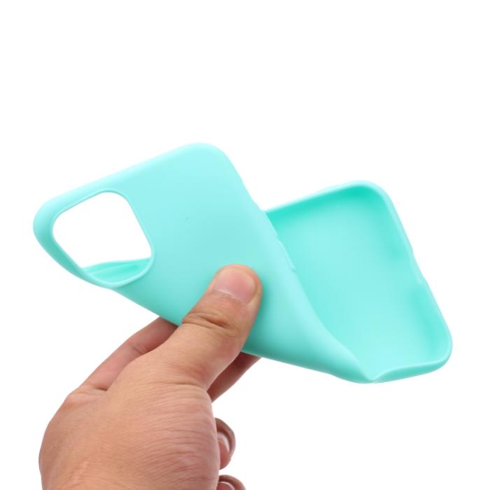 Bild 3,  iPhone 15 Pro Skal Frostad TPU Mintgrön - Teknikhallen.se