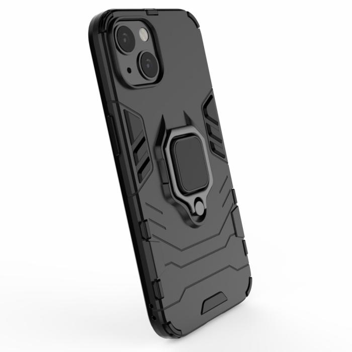 Bild 6,  iPhone 13 - Hybrid Ring Skal - Svart - Teknikhallen.se