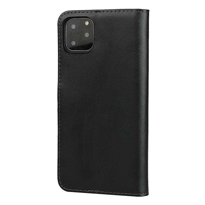 Bild 4,  iPhone 11 - Plånboksfodral i äkta Läder - Svart - Teknikhallen.se