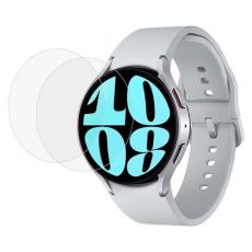  Galaxy Watch 7/6 40 mm Sk&auml;rmskydd 2-Pack Helt&auml;ckande - Teknikhallen.se