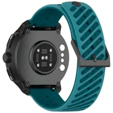  Klockarmband 22 mm Quick Release Silikon Bl&aring; - Teknikhallen.se