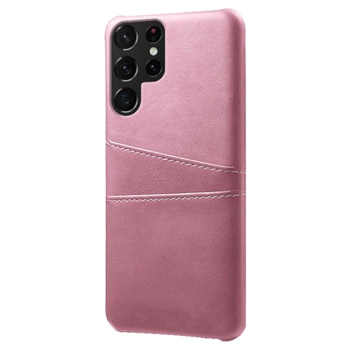 Bild 2,  Samsung Galaxy S22 Ultra Skal Kortfack Roséguld - Teknikhallen.se