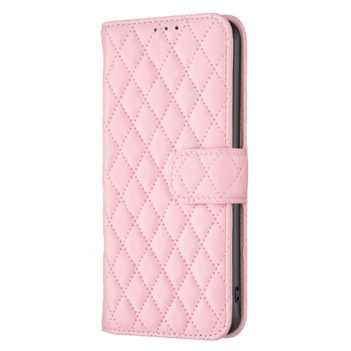 Bild 4,  Motorola Moto G54 5G Fodral Diamond Läder Rosa - Teknikhallen.se