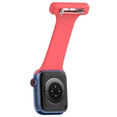  Apple Watch 38/40/41/42 mm Rem Sjuksk&ouml;terska R&ouml;d - Teknikhallen.se