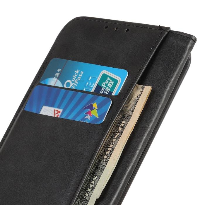 Bild 4,  Samsung Galaxy A35 5G Fodral Split Läder Svart - Teknikhallen.se