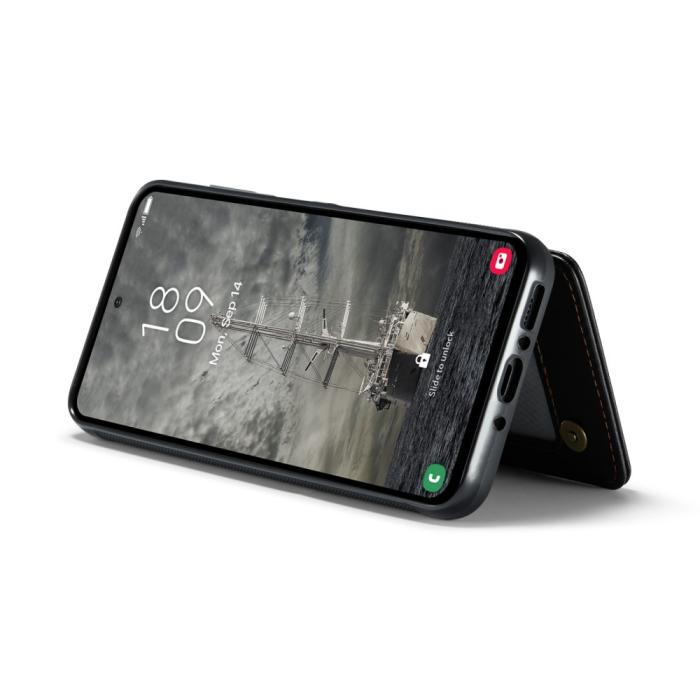 Bild 3, CASEME CASEME Galaxy A56 5G/A36 5G Skal RFID Kickstand Plånbok Svart - Teknikhallen.se