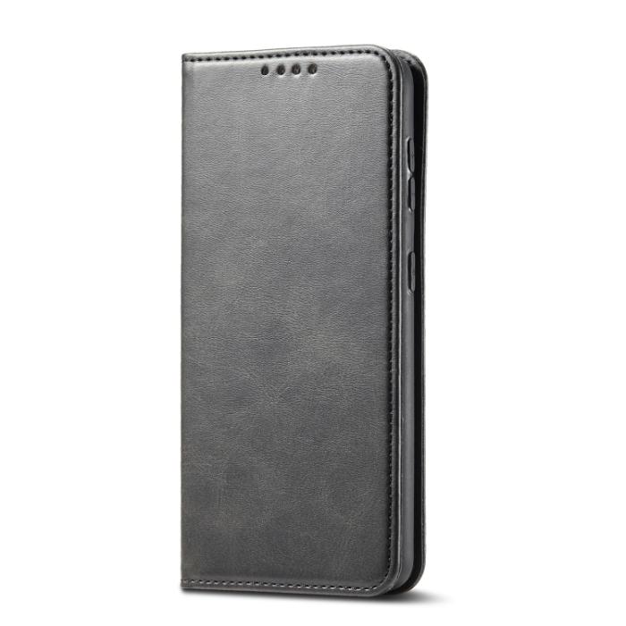 Bild 2,  Samsung Galaxy S21 FE Fodral Flip Läder Svart - Teknikhallen.se