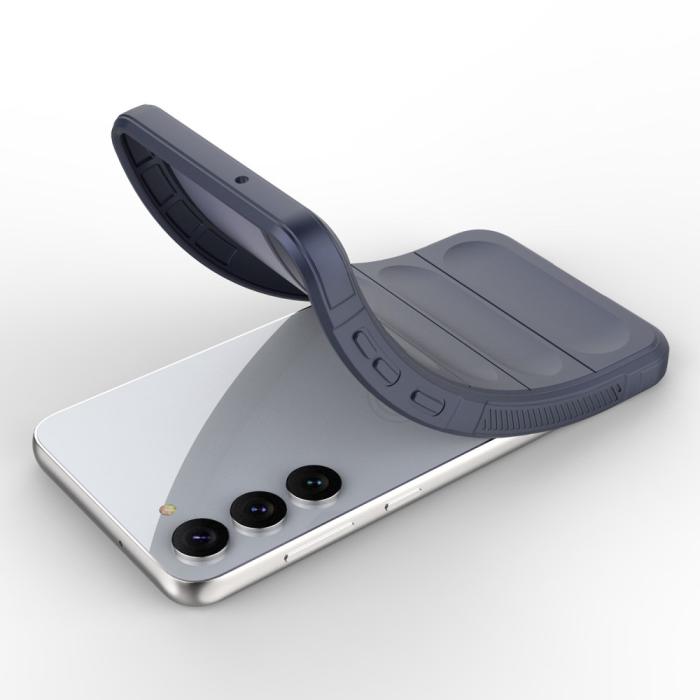 Bild 3,  Samsung Galaxy S23 Plus Skal Magic Shield Mörk Blå - Teknikhallen.se