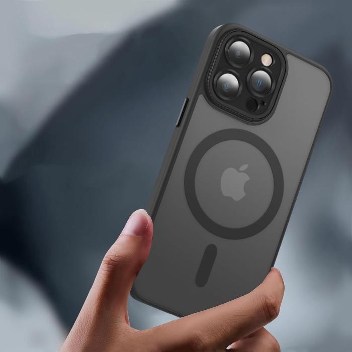 Bild 4, Tech-Protect Tech-Protect iPhone 15 Pro Skal MagSafe MagMat Cam+ - Teknikhallen.se