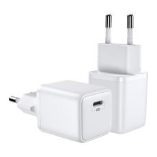 JOYROOM Joyroom 30W PD QC USB-C V&auml;ggladdare Vit - Teknikhallen.se