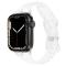  Apple Watch 38/40/41mm CrystalFlex TPU Armband Transparent - Teknikhallen.se