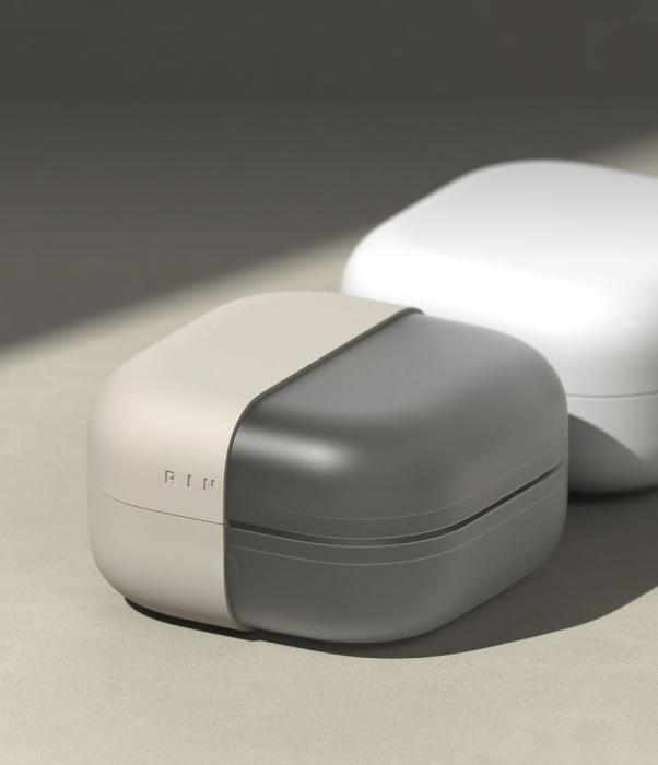Bild 2, Ringke Ringke Galaxy Buds 4 / 4 Pro Skal Silikon Stone - Teknikhallen.se
