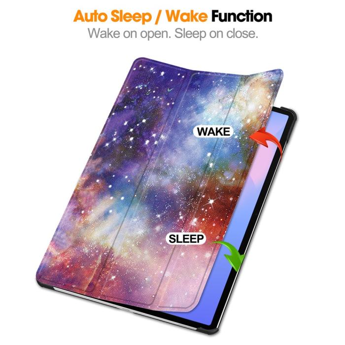 Bild 4,  Samsung Galaxy S10 FE Plus Fodral Tri-Fold Galaxy - Teknikhallen.se