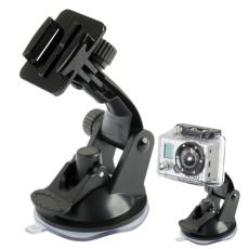  Bilf&auml;ste Med Sugkopp F&ouml;r GoPro/DJI/Insta360 Svart - Teknikhallen.se
