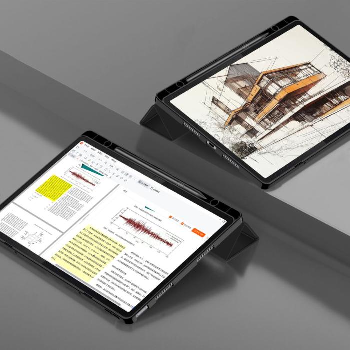 Bild 6, Tech-Protect Tech-Protect Lenovo Idea Tab Pro Fodral SC Pennhållare Svart - Teknikhallen.se