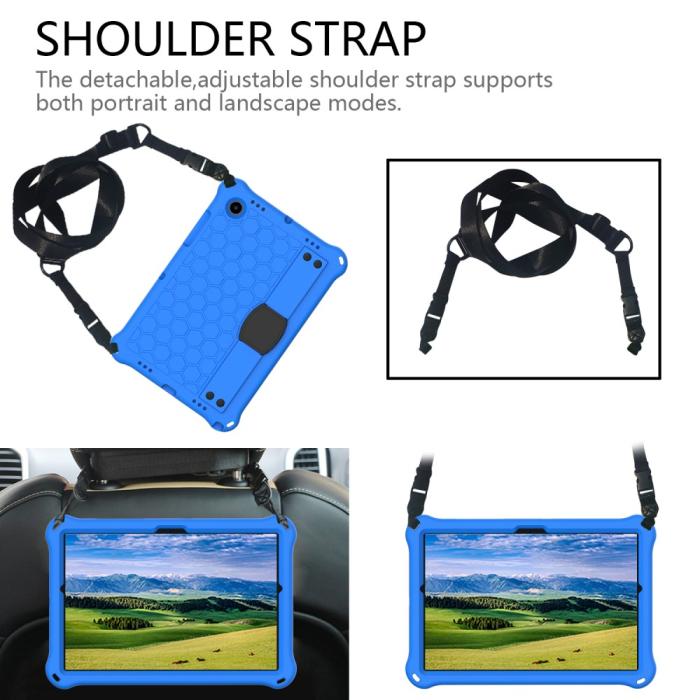 Bild 4,  Galaxy Tab A8 10.5 Skal Honeycomb EVA Shockproof Kickstand - Teknikhallen.se