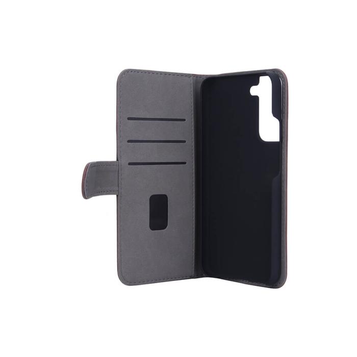 Bild 4, Gear GEAR Samsung Galaxy S22 Plus Fodral Nubuck Läder Brun - Teknikhallen.se