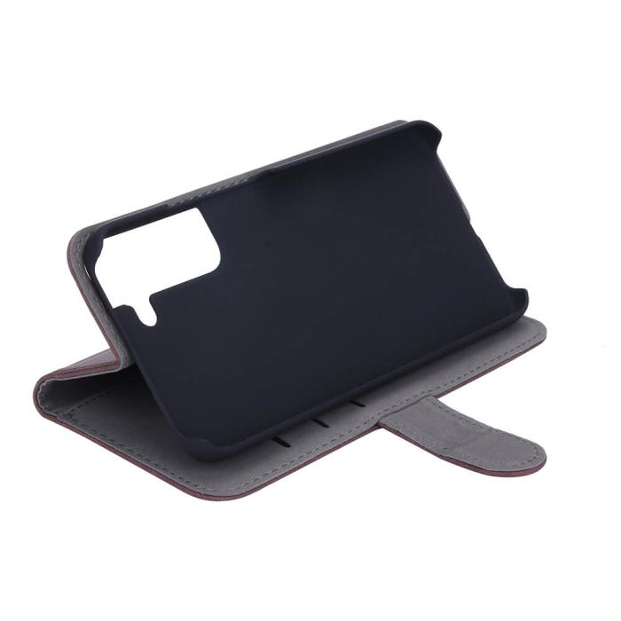 Bild 5, Gear GEAR Samsung Galaxy S22 Plus Fodral Nubuck Läder Brun - Teknikhallen.se