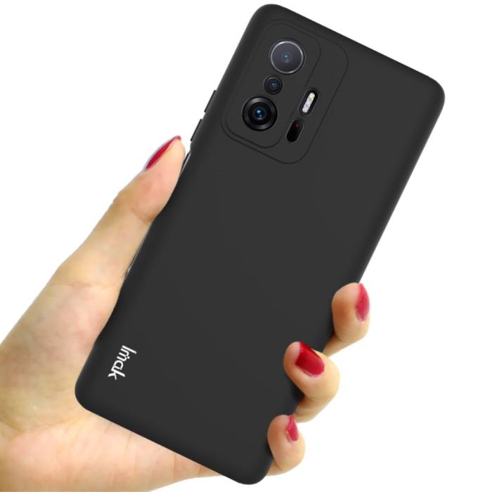 Bild 3, IMAK IMAK Xiaomi 11T / 11T Pro Skal Skin Touch Svart - Teknikhallen.se
