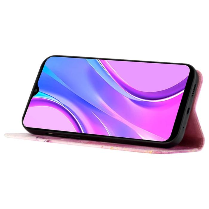 Bild 2,  Xiaomi 12T / 12T Pro Fodral Marmor Rosa/Lila/Guld - Teknikhallen.se