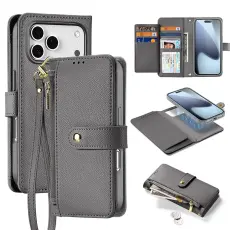 DUX DUCIS DUX DUCIS iPhone 17 Pro 2in1 Magnet Fodral Lawa Series Gr&aring; - Teknikhallen.se