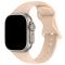 ColorPop Silikon Armband Butterfly Apple Watch 42/44/45/49 mm (M/L) Sand Pink - Teknikhallen.se