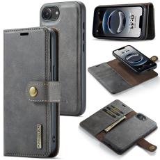 DG.MING DG.MING iPhone 17e / 16e 2in1 Magnet Fodral / Skal Gr&aring; - Teknikhallen.se