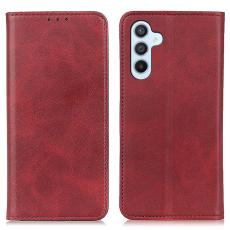  Samsung Galaxy A35 5G Fodral Split L&auml;der R&ouml;d - Teknikhallen.se