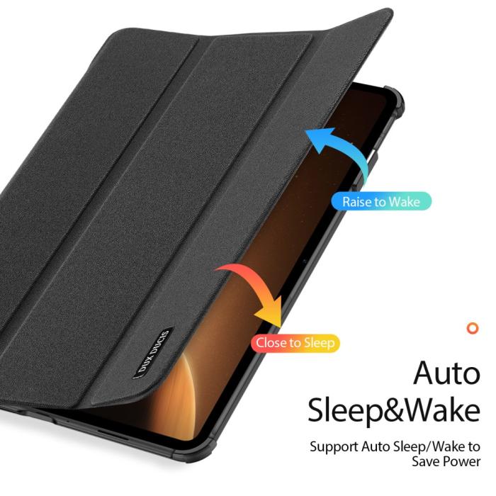 Bild 6, DUX DUCIS DUX DUCIS OnePlus Pad Fodral Domo Series Tri-Fold Svart - Teknikhallen.se