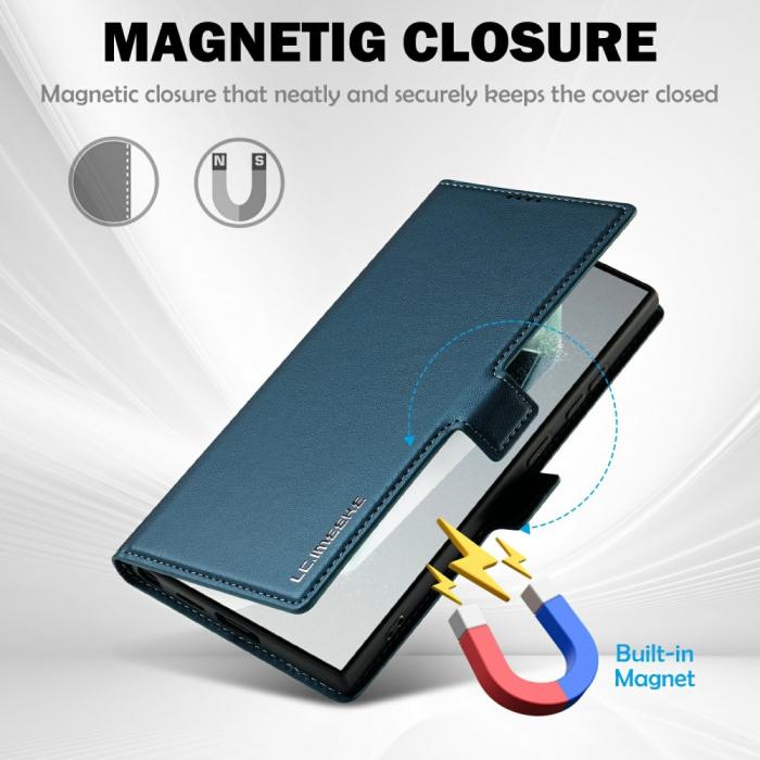 Bild 4, LC.IMEEKE LC.IMEEKE Galaxy S25 Ultra Fodral Med Magnetisk Stängning - Teknikhallen.se