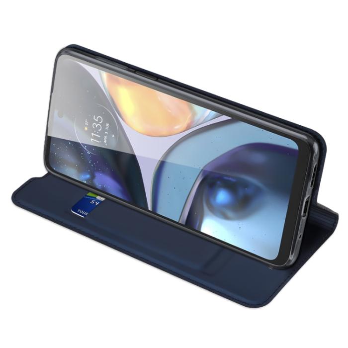 Bild 6, DUX DUCIS DUX DUCIS Motorola Moto G22 Fodral Skin Pro Blå - Teknikhallen.se