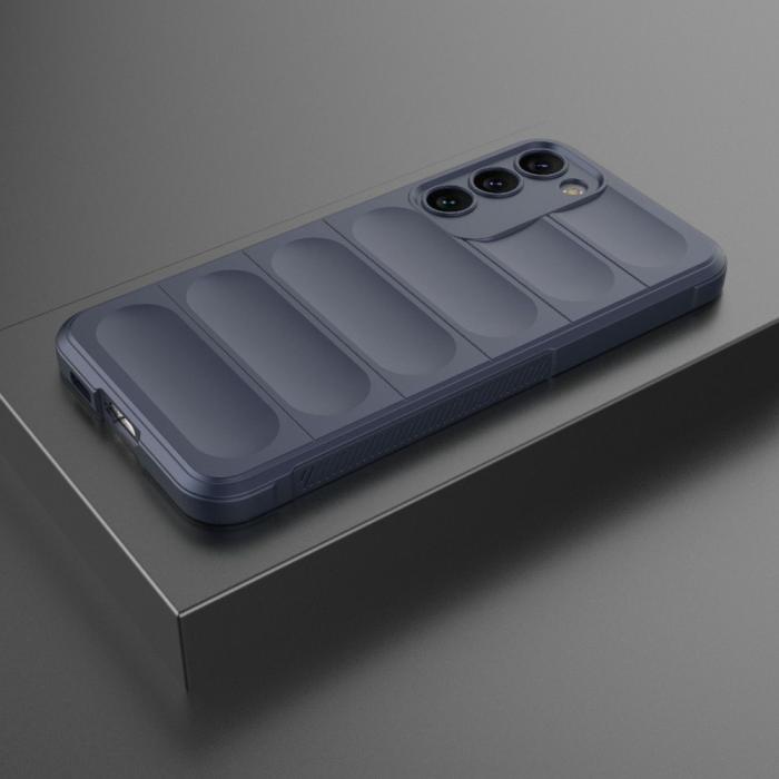 Bild 4,  Samsung Galaxy S23 Plus Skal Magic Shield Mörk Blå - Teknikhallen.se