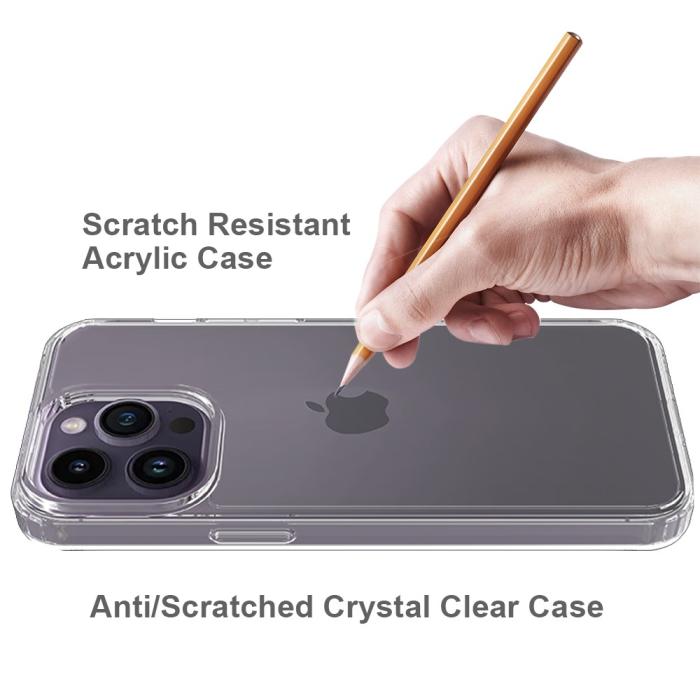 Bild 2,  iPhone 16 Pro Skal Akryl/TPU Transparent - Teknikhallen.se