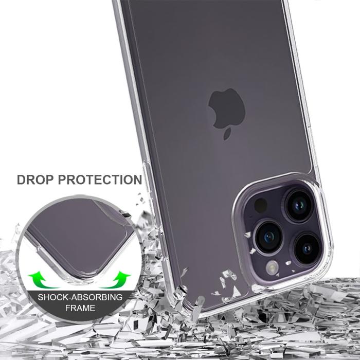 Bild 5,  iPhone 16 Pro Skal Akryl/TPU Transparent - Teknikhallen.se