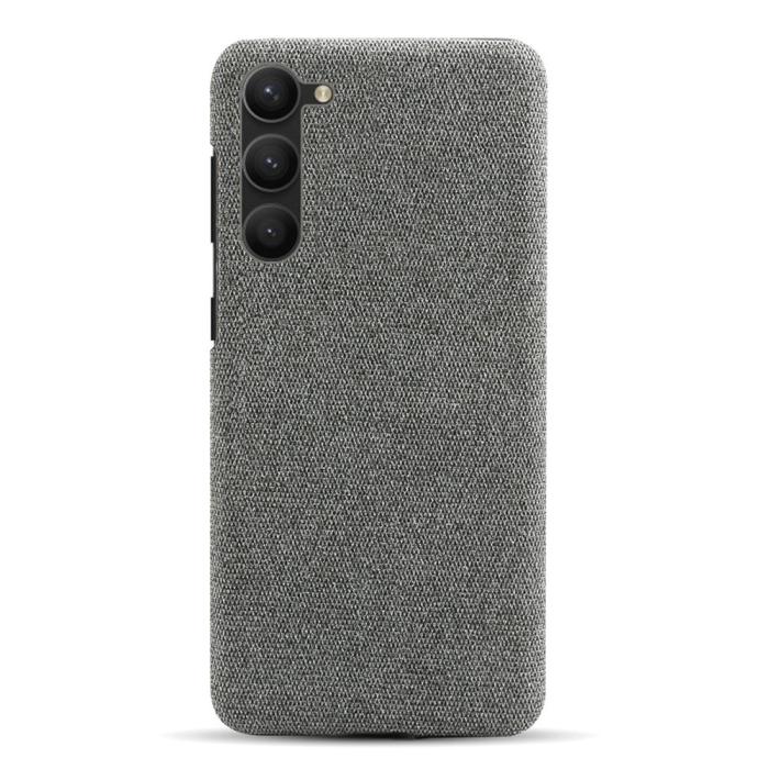 Bild 3, KSQ KSQ Samsung Galaxy S23 Skal Tygbelagt Grå - Teknikhallen.se