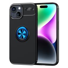  iPhone 15 Plus Skal Ring Svart/Bl&aring; - Teknikhallen.se