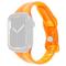  Apple Watch 38/40/41mm CrystalFlex TPU Armband Orange - Teknikhallen.se