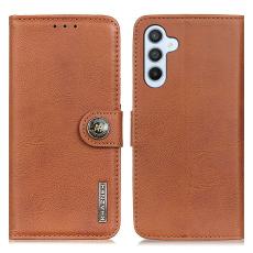 KHAZNEH KHAZNEH Samsung Galaxy S24 Fodral L&auml;der Brun - Teknikhallen.se
