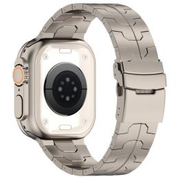  Apple Watch 41/40/38 mm Armband Steel Titanium - Teknikhallen.se