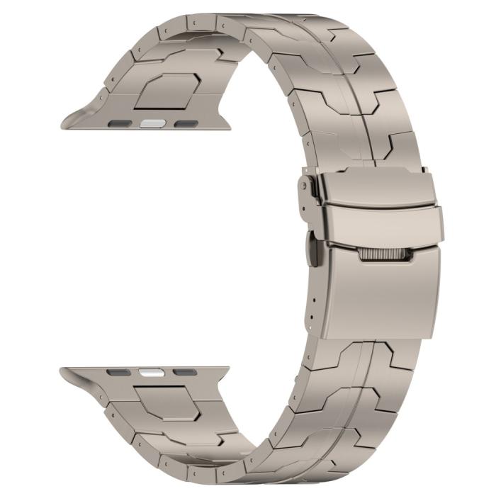 Bild 2,  Apple Watch 42/41/40/38 mm Armband Steel Titanium - Teknikhallen.se