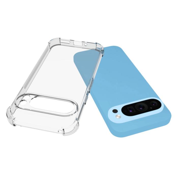 Bild 2,  Google Pixel 9/9 Pro Skal TPU Transparent - Teknikhallen.se
