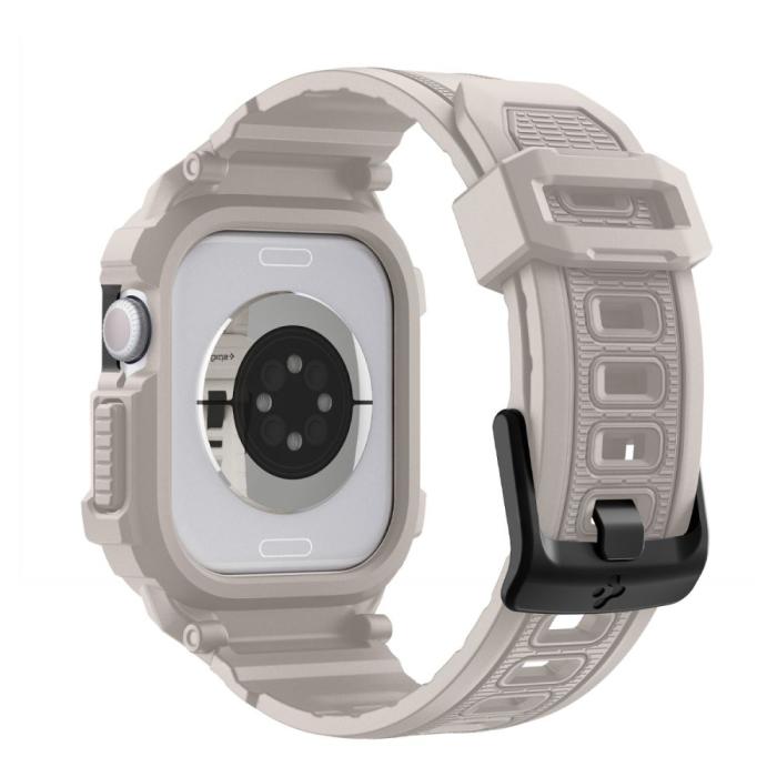 Bild 3, Spigen Spigen Apple Watch 11/10 42 mm Skal/Armband Rugged Armor 'Pro' - Teknikhallen.se