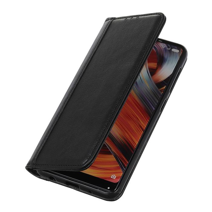 Bild 4,  Motorola Edge 50 Neo Plånboksfodral Läder Svart - Teknikhallen.se