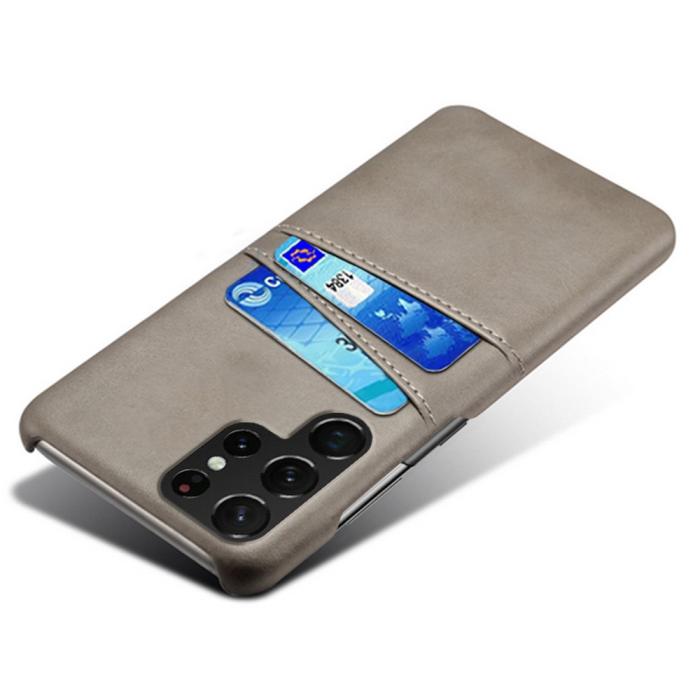 Bild 3,  Samsung Galaxy S22 Ultra Skal Kortfack Grå - Teknikhallen.se